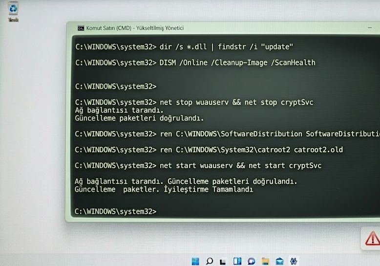 Windows Güncelleme Hataları Nasıl Düzeltilir?